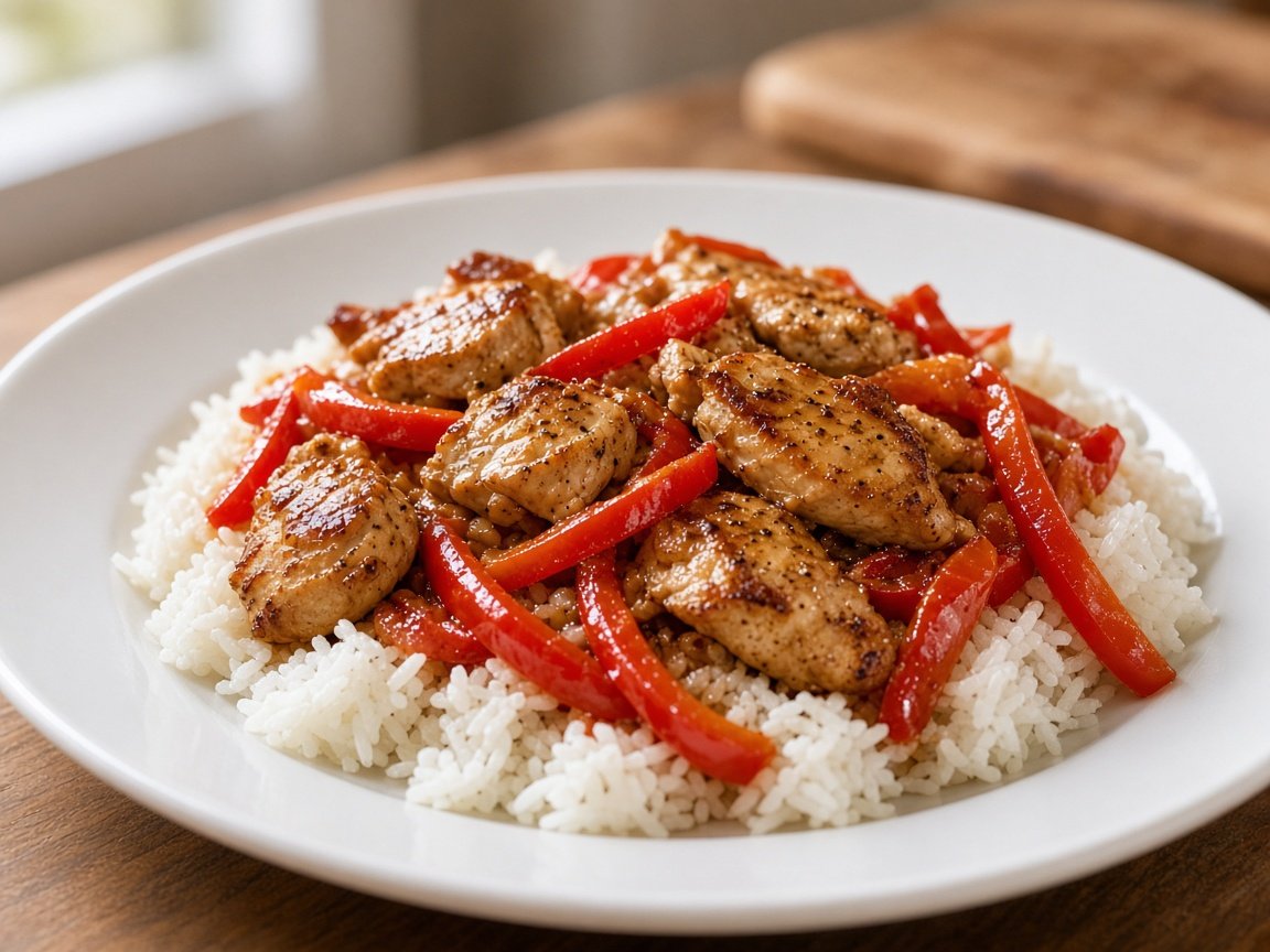 Chicken & Pepper Rice