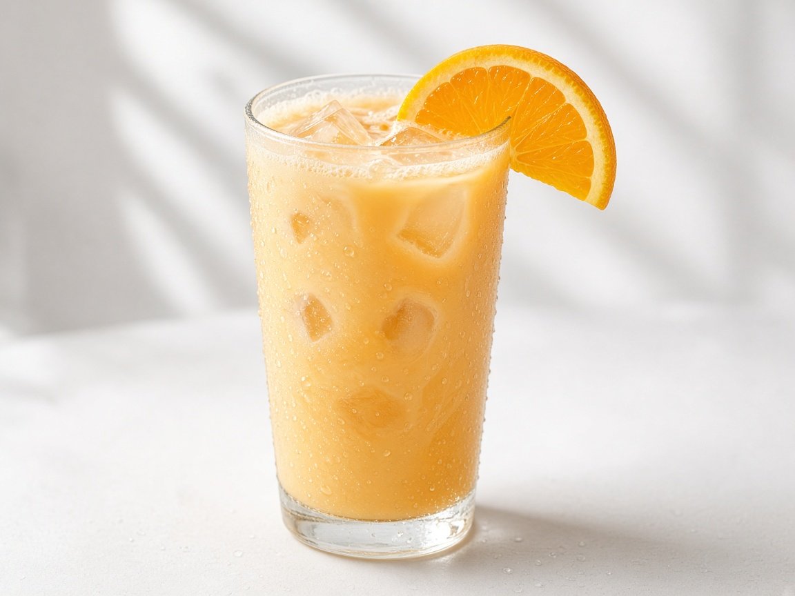 Orange Milk Cooler